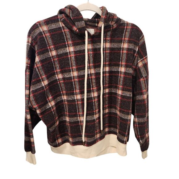 The Great Teammate cedar house red plaid hoodie size medium - Picture 3 of 8
